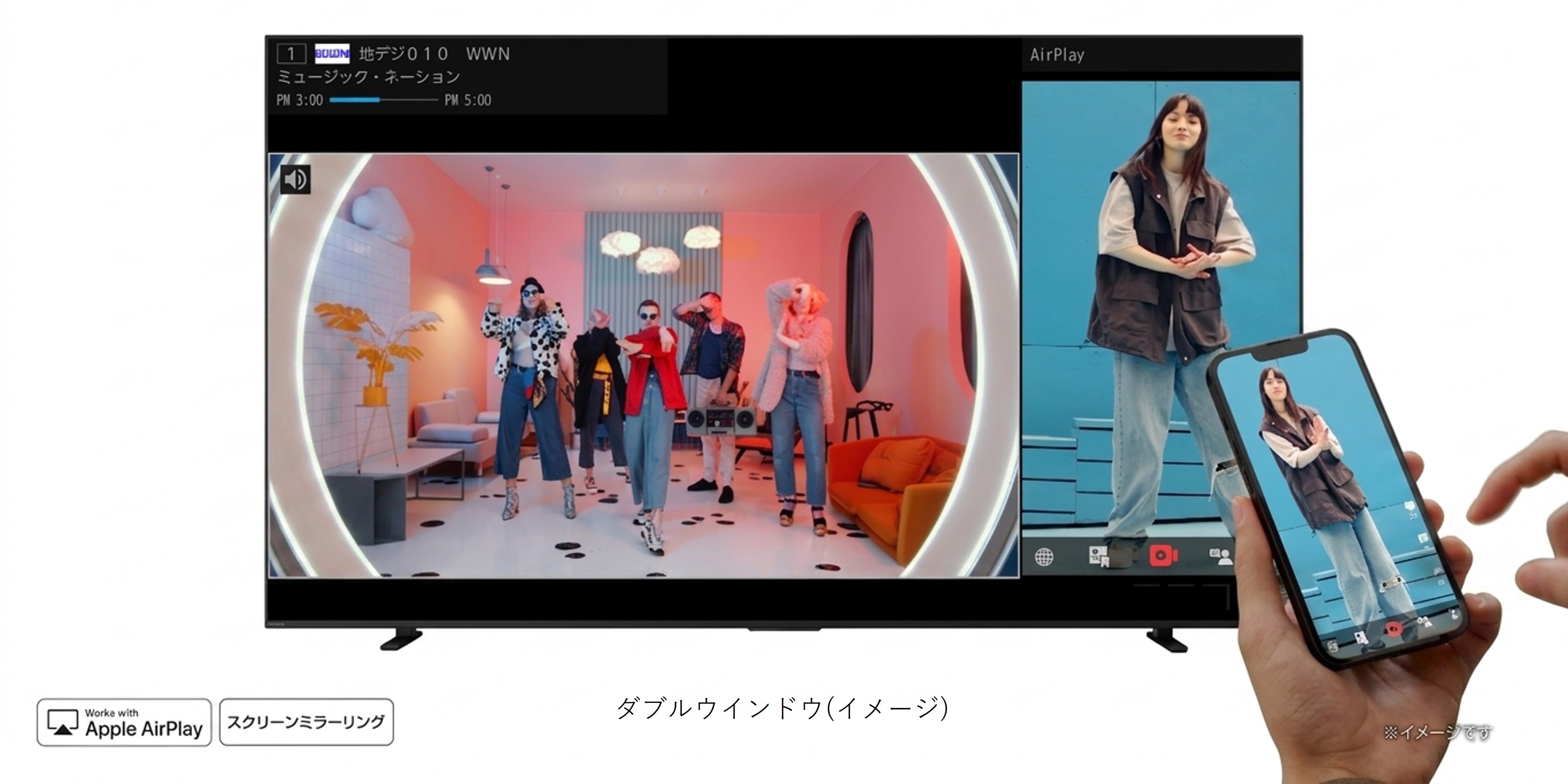 ダブルウィンドウ